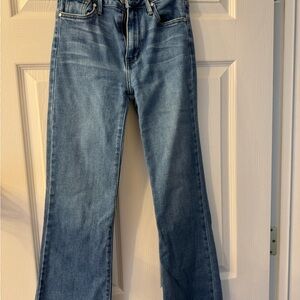 Just Black Blue Flare Wide Leg Jeans